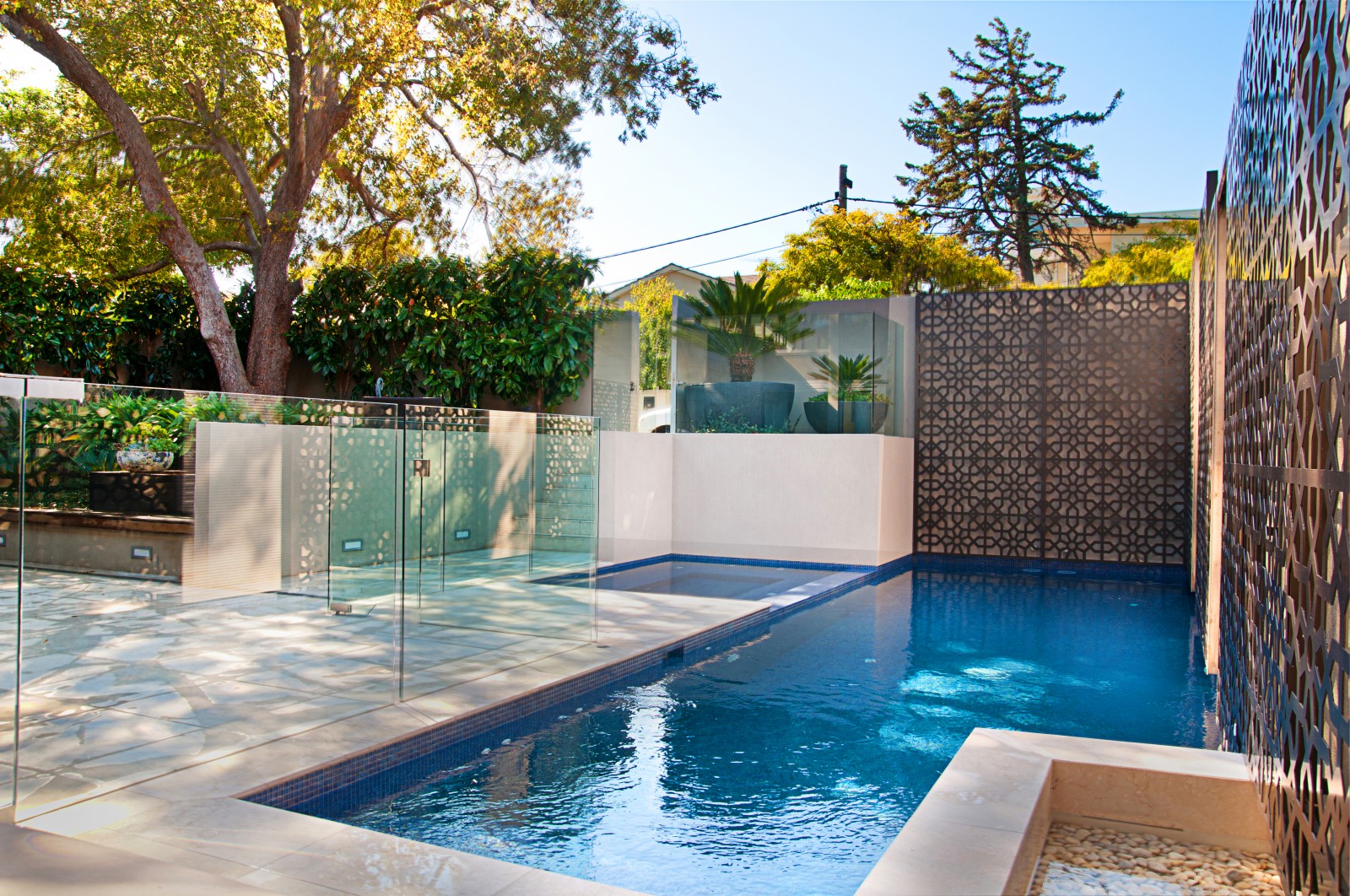 In-Channel Pool Fencing - Geographe Glass Co